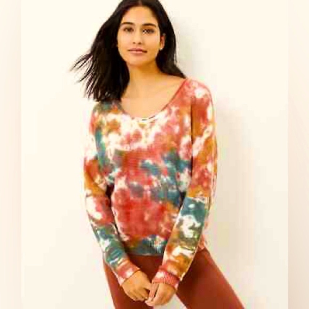 Lou & Grey Tie Dye Sweater